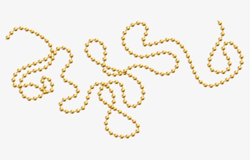 Free Png Gold Beads Decoration Png Images Transparent - Transparent Beads Clip Art, Png Download, Free Download