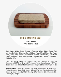Corfu Gyro Loaves Raw - Furniture, HD Png Download, Free Download