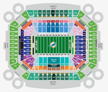 4 Upper Level Tickets 12/2 Buffalo Bills At Miami Dolphins - Miami Dolphins Season Ticket Prices, HD Png Download, Free Download
