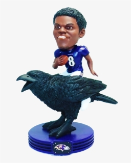 The National Bobblehead Hall Of Fame And Museum Unveiled - Lamar Jackson Bobblehead, HD Png Download, Free Download
