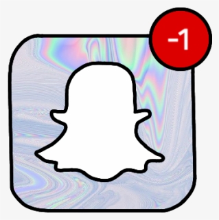 #snapchat #minus # 1 #one #1 # Holo #holographic #red, HD Png Download, Free Download