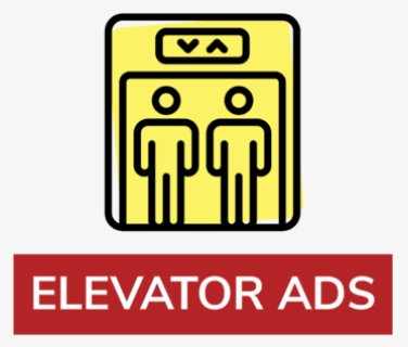 Elevator Advertisements - Png, Transparent Png, Free Download