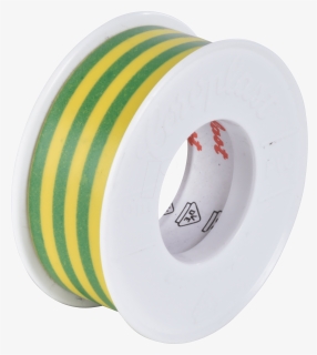 Vde Electrical Insulation Tape, 10 M, 19 Mm, Green-yellow - Circle, HD Png Download, Free Download