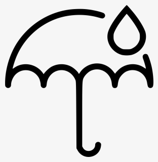 Umbrella Droplet - Icon, HD Png Download, Free Download