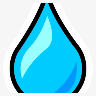 Water Droplet Clipart - Clip Art Transparent Tear, HD Png Download, Free Download