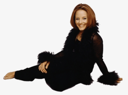 Jodie Foster Sitting Transparent Png - Jodie Foster Png, Png Download, Free Download