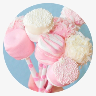 #pastel #pastelcolors #sweets #treats #png #circle - Marshmallow Wedding, Transparent Png, Free Download