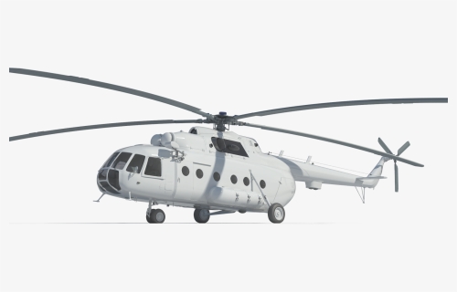 Helicopter - Mil Mi-8, HD Png Download, Free Download