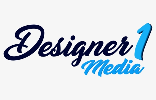 Designer 1 Media Logo - Calligraphy, HD Png Download, Free Download