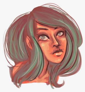 I Like The Hair But Not The Face - Illustration, HD Png Download, Free Download