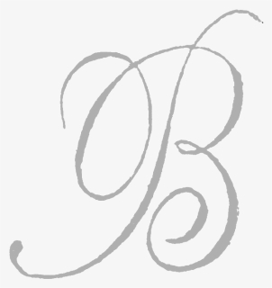 Font Style Letter B Clipart , Png Download - Letter B Calligraphy Png, Transparent Png, Free Download
