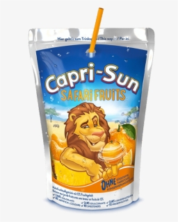 Capri Sun Safari Fruits - Orange Capri Sun, HD Png Download, Free Download
