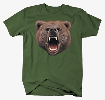 Big Brown Kodiak Bear Face Nature Wildlife Hunting - Romney For President 2020, HD Png Download, Free Download