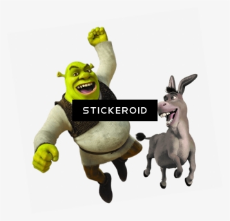 Shrek And Donkey - Shrek And Donkey Drawing, HD Png Download, Free Download