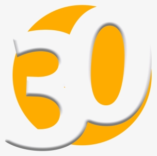 Logo Nos 30 Ans Png - Circle, Transparent Png, Free Download