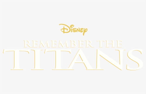 Remember The Titans - Disney, HD Png Download, Free Download