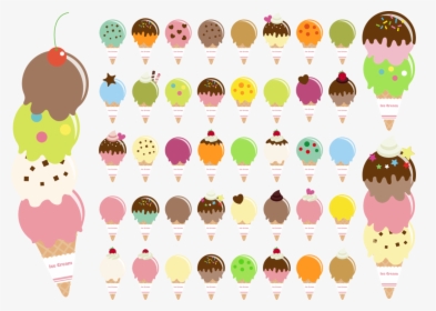 Transparent Waffle Clipart - サーティワン アイス クリーム イラスト, HD Png Download, Free Download
