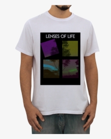 Camiseta Lenses Of Life De João Pavão Costana - Camisetas Homem De Ferro, HD Png Download, Free Download