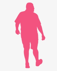 Silhouette Of A Man Walking Away, HD Png Download, Free Download