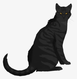 Dog Sitting Silhouette At Getdrawings - Warrior Cats Evil Png, Transparent Png, Free Download