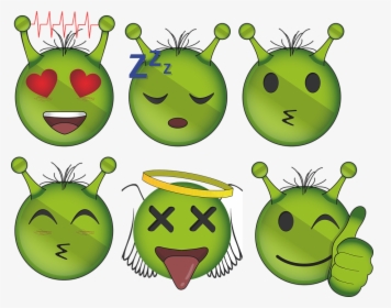 Alien, Emoji, Emoticon, Icon, Emotion, Expression - Emoticon, HD Png Download, Free Download