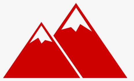 Transparent Mountain Icon Png - Hiking Icon Red Png, Png Download, Free Download