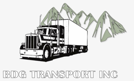 18 Wheeler Tractor Trailer Silhouette , Png Download - Coloring Picture Of Semi Truck, Transparent Png, Free Download