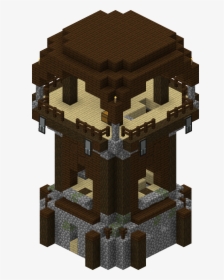 Pillager Outpost Watchtower - Raider Tower Minecraft, HD Png Download, Free Download