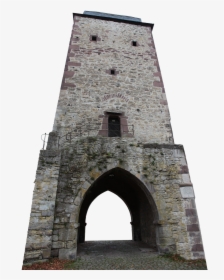 Tower Defensive Tower City Wall - Watchtower Old Png, Transparent Png, Free Download