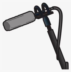 Shotgun Microphone, Ver - Film Microphone Clipart, HD Png Download, Free Download