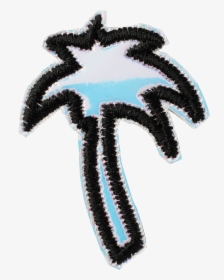 Iridescent Palm Tree Patch - Creative Arts, HD Png Download, Free Download