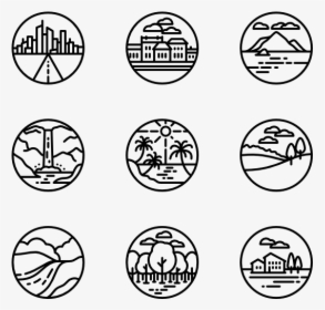 Rounded Landscapes - Crypto Icon Png, Transparent Png, Free Download
