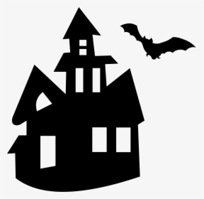 Haunted Mansion - Halloween House Icon Png, Transparent Png, Free Download