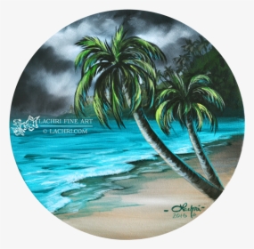 Palm Trees Lachri - Paint A Palm Tree, HD Png Download, Free Download