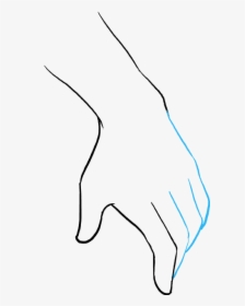 Fingers Drawing Pencil - Sketch, HD Png Download, Free Download
