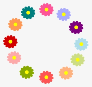 Vector Png - Cartoon Flower Wreath Png, Transparent Png, Free Download