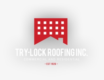 Trylock Roofing » Commercial Flat Roof And Residential - Commercial Flat Roof Icon, HD Png Download, Free Download