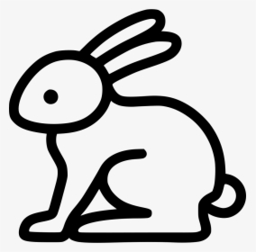 Rabbit - Rabbit Icon Png, Transparent Png, Free Download