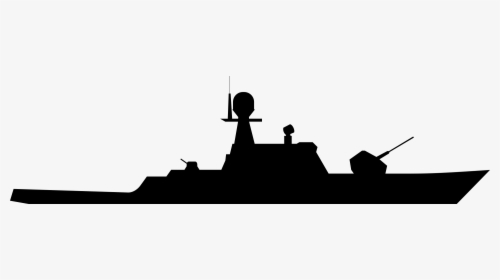 Clip Art Naval Ship Vector Graphics Navy - Navy Ship Silhouette Clip Art, HD Png Download, Free Download