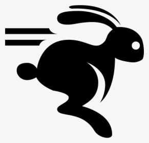 Computer Icons Running Rabbit Hare - Rabbit And Turtle Icon, HD Png Download, Free Download