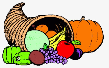 Cornucopia Clipart Black And White Www Transparent - Thanksgiving Coloring Pages Printables, HD Png Download, Free Download