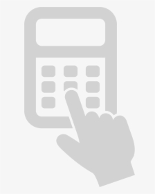 Calculator En Hand Icon Png, Transparent Png, Free Download