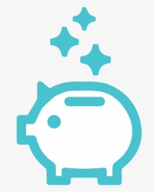 Increasing Revenue In Piggy Bank Icon - Illustration, HD Png Download, Free Download