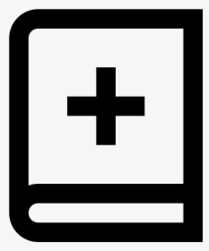 Health Book Icon - Cross, HD Png Download, Free Download