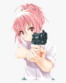 Gkgwadbscgx Gun Girl Render By Starikuto95 D7y8apz Anime Girl Hot Badass Hd Png Download Kindpng