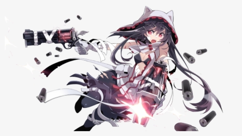 Anime Girl With Guns , Png Download - Soul Worker, Transparent Png, Free Download