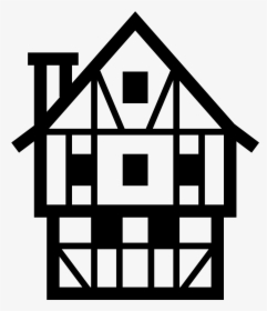 German House Icon , Png Download - House In Germany Png, Transparent Png, Free Download
