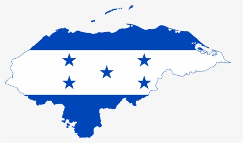 Honduras Map With Flag, HD Png Download, Free Download
