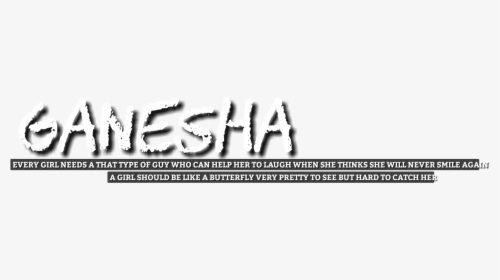 Ganesha Black And White Png - Calligraphy, Transparent Png, Free Download