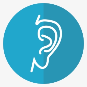Icon Share Be Kind - Ear Flat Icon Png, Transparent Png, Free Download